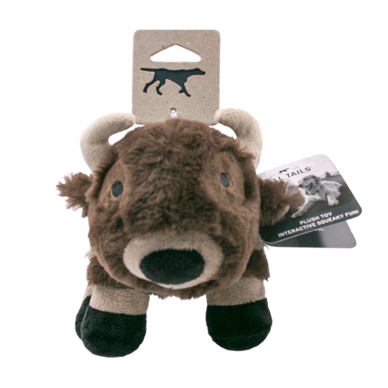 Tall Tails Buffalo with Squeaker Toy for Dogs - Image 4